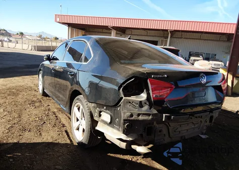 2012 Volkswagen Passat 2.5L Se from USA, damaged, VIN 1VWBP7A3XCC027194